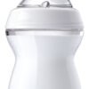 Chicco NaturalFit Baby Bottle Slow Flow with Bonus Straight Nipple, 0 Months+, 8 Ounce