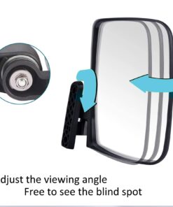 Moveland Universal Golf Cart Side View Mirrors Compatible with EzGo Club Car Yamaha & Tractor, Moveland RHOX Style Accessories 16 6112XXQ4rtL