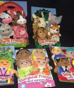 Melissa & Doug Jolly Helpers Hand Puppets (Set of 4) - Construction Worker, Doctor, Police Officer, and Firefighter - Role Play Hand Puppets, Soft Hand Puppets For Toddlers Ages 2+ Standard Packaging 20 6113DuWvoYL