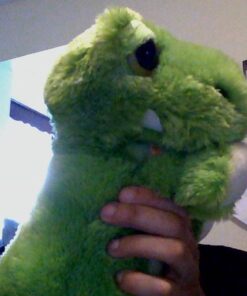 Aurora® Enchanting Dreamy Eyes™ T-rex Stuffed Animal - Captivating Gaze - Whimsical Charm - Green 10 Inches 16 6113Hg6JYbL