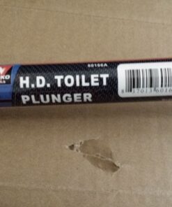 NEIKO 60166A Toilet Plunger with Patented All-Angle Design, Heavy-Duty Toilet Bowl Plunger with Aluminum Handle, Bathroom Necessity , Black, 1-Pack 1 Piece 36 6115OO93b0L