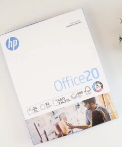 HP Printer Paper | 8.5 x 11 Paper | Office 20 lb | 3 Ream Case - 1500 Sheets | 92 Bright | Made in USA - FSC Certified | 112090C, White 3 Ream | 1500 Sheets Letter (8.5 x 11) 26 61189qxoXfL
