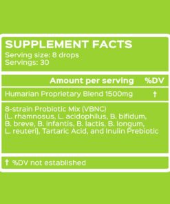 Probonix Kids Probiotic for Toddlers and Children, Organic, Non-GMO Liquid Probiotic Drops, 8 Live Probiotic Strains to Support Gut Health for Toddlers and Children - 1 Month Supply, Grape Children's Grape 21 61195ixfMmL