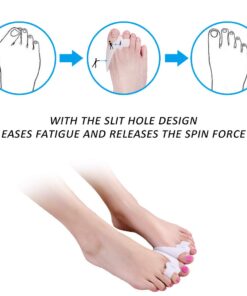 Alternative view of Toe Separator Gel Bunion Corrector Hammer Toe Straightener Professional Forefoot Cushions Toe Straightener Bunion Pads Relieve Hammer Toe Bunion Overlapping Toe Callus Blister for Men Women(5 pair)