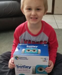 Learning Resources Botley The Coding Robot Activity Set - 77 Pieces, Ages 5+, Screen-Free Coding Robots for Kids, STEM Toys for Kids, Programming for Kids Botley 77 Piece Set 43 611A855UXEL