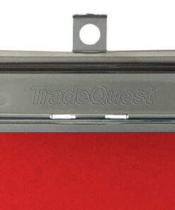 Trade Quest Plastic Clipboard Transparent Color Letter Size Low Profile Clip (Pack of 6) (Assorted) Assorted 18 611BrkdmQ L