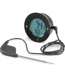 Polder SCAN RITE Digital In-Oven Meat Thermometer with Backlit LCD Display