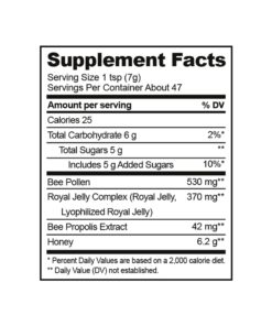 Superfood Honey by Beekeeper's Naturals - Bee Pollen, Royal Jelly, Propolis, Honey - Natural Energy, Immune Support, Mental Clarity, Athletic Performance (11.6 oz) 11.60 Ounce (Pack of 1) 27 611FvOtF23L