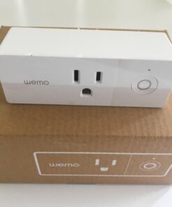 Wemo Mini Smart Plug, WiFi Enabled, Works with Alexa, Google Assistant & Apple HomeKit 46 611JA yqubL