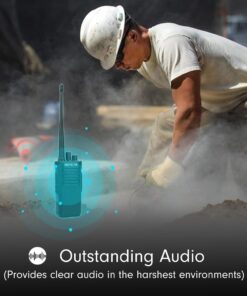 Retevis RT29 High Power 2 Way Radios Long Range, 3200mAh Rechargeable Walkie Talkies Bulk, Two Way Radios for Warehouse, Construction, Business Team(10 Pack) 13 611KQKRVHoL