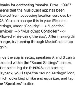 YAMAHA R-N303BL Stereo Receiver with Wi-Fi, Bluetooth & Phono 34 611M3VQw7oL
