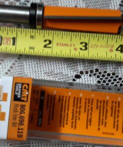 CMT 806.690.11B Flush Trim Bit with Double Bearing, 2-Inch Cutting Length and 1/2-Inch Shank 6 611MR1tp0ZL