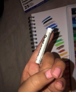 Pentel Arts Oil Pastel Set, 5/16 x 2-7/16 Inch, Assorted Colors, Set of 25 1 Count (Pack of 25) 29 611MpBUL13L