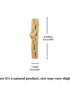 SunGrow Cholla Wood, 5” Climbing Logs, Chew Toy, Aquarium Fish, Snail & Shrimp Driftwood, Décor Adds Raw Beauty, 3 Pack (3 Pieces, 5 inches) 36 611O1TKtvUL