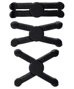 Kantek Mobile CPU Stand with Adjustable Width and Locking Casters, 16-Inch Wide x 7-Inch Deep x 4.8-Inch High (CS200B),Black 28 611P8BeexdL