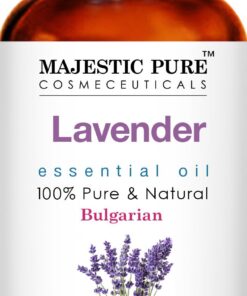 MAJESTIC PURE Lavender Essential Oil, Premium Grade, Pure and Natural, Bulgarian, for Aromatherapy, Massage, Topical & Household Uses, 1 fl oz 1 Fl Oz (Pack of 1) 8 611PI2AiVGL
