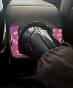 The Noggle, 8ft - Kid's Personal Air Conditioning System, Made in USA, Directs Cool Air to Children in The Backseat - Air Conditioning Vent Hose for Vehicles, Making The Back Seat Cool Again - Black 8 feet Black Ice 36 611QnnnkgeL