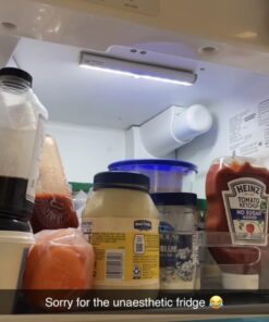 Kuled 10-led Wireless Motion Sensing Stick-on Anywhere Step LED Light Bar with Magnetic Strip, Pure White, 3-Pack 29 611R FQc7L