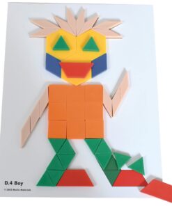 Learning Advantage Pattern Block Activity Cards - In-Home Learning Activity for Early Math & Geometry - Set of 20 - Teach Creativity, Sequencing and Patterning 19 611SGwBXOVL 1