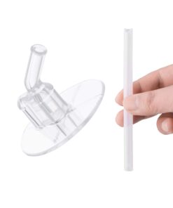 Thermos Replacement Straws for 12 Ounce Funtainer Bottle, Clear, 1 Pack 27 611T4kmiQ3L