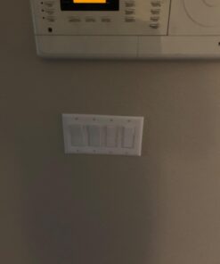 Lutron Diva LED+ Dimmer Switch for Dimmable LED, Halogen and Incandescent Bulbs, 150W/Single-Pole or 3-Way, DVCL-153P-WH-3, White (3-Pack) 3 Pack 33 611UPW3H0IL