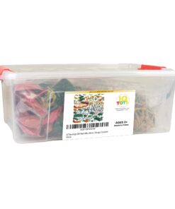 IQ Toys Huge 300 Piece Military Base Set, 200 Soldiers & 100 Army Accessories in a Storage Container 18 611VoBiKOkL