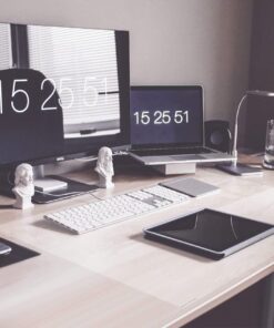 IMAGINE WORK SURFACE Huge Ultra-Thin 24" x 36" Non-Slip Desk Pad Made in USA - Aspens 24X36 10 611W2fcK4L