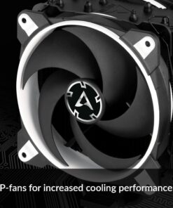 ARCTIC Freezer 34 Esports Duo - Tower CPU Fan with BioniX P-Series case Fan in Push-Pull, 120 mm PWM CPU Air Cooler, for Intel and AMD Socket, LGA1700 Compatible - White 34 611Wj6OHZsL