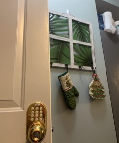 MiLocks TKK-02P Digital Door Knob Handle Lock with Electronic Keypad - Keyless Entry Smart Door Lock with Adjustable Latch Locks, Audible Tones for Interior Front Doors & More, Polished Brass 27 611XGrk0ZjL