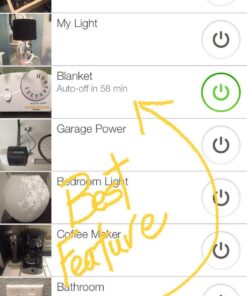 Wemo Mini Smart Plug, WiFi Enabled, Works with Alexa, Google Assistant & Apple HomeKit 55 611ZjBJZFsL