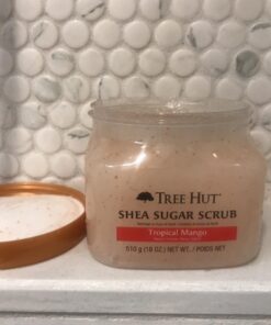 Tree Hut Shea Sugar Scrub Tropical Mango, 18oz, Ultra Hydrating and Exfoliating Scrub for Nourishing Essential Body Care Mango Puree 1.12 Pound (Pack of 1) 48 611gYX8wPUL