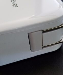 iClever BoostCube 2nd Generation 24W Dual USB Wall Charger with SmartID Technology, Foldable Plug, Travel Power Adapter for iPhone Xs/XS Max/XR/X/8 Plus/8/7 Plus/7/6S/6 Plus, iPad Pro Air/Mini and Other Tablet 1 Pack 56 611hufftwHL