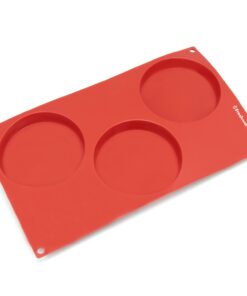 Alternative view of Silicone Molds [Coaster, 3 Cup] Cupcake Baking Pan - Free Paper Muffin Cups - Non Stick, BPA Free, 100% Silicon & Dishwasher Safe Silicon Bakeware Tin - Kitchen Rubber Tray, Resin & Soap Molds Coaster [3 Cup]
