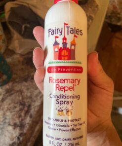 Fairy Tales Rosemary Repel Daily Kids Conditioning Spray – Kids Like the Smell, Lice Do Not, 8 fl oz. (Pack of 1) 8 Fl Oz (Pack of 1) 22 611kiMJTW9L