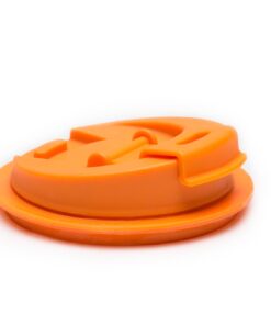 Alternative view of Jarware Drink, Orange Lid for Regular-Mouth Mason Jars Regular Mouth