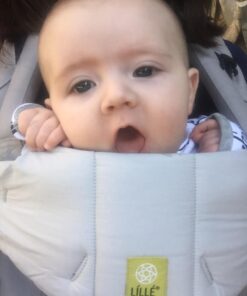 LÍLLÉbaby Complete All Original Ergonomic 6-in-1 Baby Carrier Newborn to Toddler - with Lumbar Support - for Children 7-45 Pounds - 360 Degree Baby Wearing - Inward and Outward Facing - Stone Grey 1 Count (Pack of 1) 47 611oH51CoL