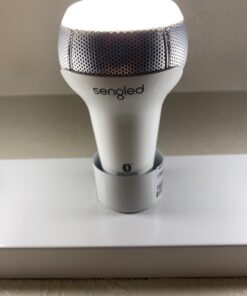 Sengled Solo JBL Speaker Light Bulb Dual Channel Dimmable LED Light App Controlled 45W Equivalent E26 Smart Timing Music Bulb, Compatible with Alexa via Bluetooth Connection Jbl & Soft White (2700k) 38 611p7K94YL