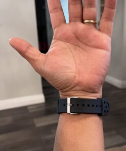 Seiko Original Rubber Curved Line Watch Band 22mm Divers Model and Genuine Seiko Spring Bars 44 611pYZUFu4L