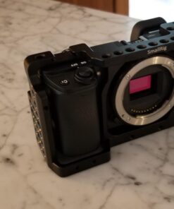 SmallRig Camera Cage only for Sony A6000 A6300 ILCE-6000 ILCE-6300 NEX7, A6000 Cage with 1/4" 3/8" Mounting Points and Built-in Cold Shoe - 1661 63 611riVGqqL