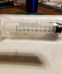 Care Touch 10ml Syringe with Luer Slip Tip - 100 Sterile Syringes – No Needle Great for Dispensing Oral Medicine and Home Care 10mL - 100 Count 42 611stLnR7nL