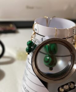 40X Full Metal Illuminated Jewelry Loop Magnifier, XYK Pocket Folding Magnifying Glass Jewelers Eye Loupe with LED(LED Currency Detecting/Jewelry Identifying) 1 34 611v9T6mn2L