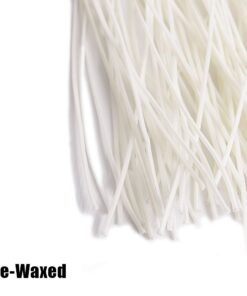 EricX Light 100 Piece Candle Wick 8" Pre-Waxed Cotton Core,for Candle Making,Candle DIY 12 611wvVTFVJL