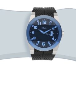 Relic by Fossil Men's ZR11861 Analog Display Analog Quartz Black & Blue 21 611yCbJhgkL