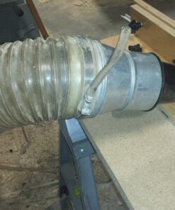 POWERTEC 70147 4-Inch OD to 2-1/4-Inch OD Hose Reducer Adapter for Dust Collection Systems 27 611ypsI44TL