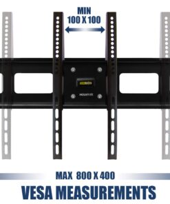 Mount-It! Corner TV Mount | Premium Swivel Full Motion Caddy Corner Wall Bracket for 37-63 inch Flat Panel Screens VESA up to 800x400, 132 lb Capacity, Black 49 611znsMpZ9L