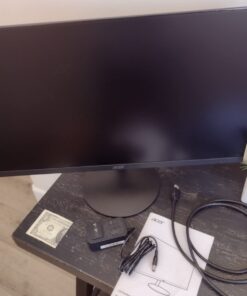 Acer SB242Y EBI 23.8" Full HD (1920 x 1080) IPS Zero-Frame Gaming Office Monitor | AMD FreeSync Technology Ultra-Thin Stylish Design 100Hz 1ms (VRB) Low Blue Light Tilt HDMI & VGA Ports 23.8-inch IPS 63 612 ZDaHXlL 1