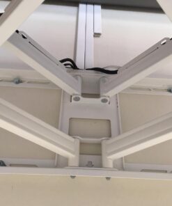 Kanto PDX650W Full Motion Articulating TV Wall Mount for 37-inch to 75-inch TVs | Low Profile with 22" Extension | Integrated Cable Management | Swivel and Tilt Capable | White 44 6121FhvhD9L