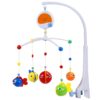 Fisca Baby Musical Crib Mobile, Infant Bed Decoration Toy Hanging Rotating Bell with Melodies Dual Purpose (Mobile & Bath Toy) 24 6123PiJycjL