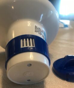 HYDROTOOLS BY SWIMLINE 8715 Mini Chemical Dispenser For Spas and Personal Pools| Compatible With Bromine & Chlorine Supports 1’’ Tablets | Adjustable Control Ring For Customizable Flow Rate Classic (Mini) 29 61258ZLD4cL