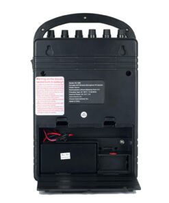 Hisonic HS120B Rechargeable & Portable PA (Public Address) System with Built-in UHF Wireless Microphone (1 Handheld +1 Belt-Pack) 9 6125g5MT VL